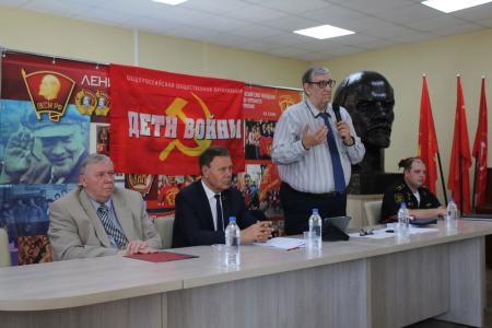 Санкт-Петербург. Н.В. Арефьев принял участие в торжественном собрании в честь 10-летия создания местного отделения организации «Дети войны»