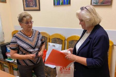 Ольга Алимова посетила отделение Детского Фонда во Владимирской области