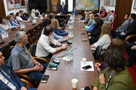 Г.А. Зюганов наградил помощников депутатов и сотрудников аппарата фракции КПРФ в Госдуме