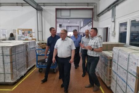 Заместитель Председателя Московской областной Думы Александр Наумов посетил предприятие «Турбокомплект» в городе Протвино
