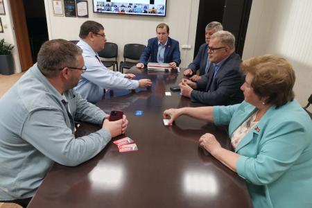 Кандидат на должность Губернатора Московской области от КПРФ Александр Наумов посетил Наро-Фоминский машиностроительный завод