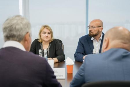 Прошла рабочая встреча кандидата на должность Губернатора Московской области от КПРФ Александра Наумова со Штабом общественного наблюдения за выборами