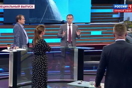 Юрий Афонин в эфире «России-1»: Эмблема гитлеровских пособников на величественном советском монументе – очередной позор киевского режима
