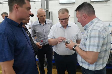 Заместитель Председателя Московской областной Думы Александр Наумов посетил предприятие «Турбокомплект» в городе Протвино