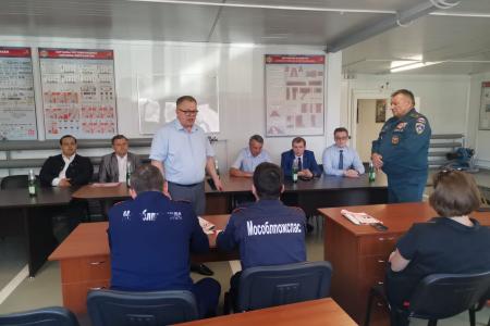 Александр Наумов: «Сотрудники Мособлпожспаса должны получать не только наше уважение, но и достойную поддержку»