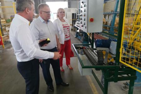 Кандидат на должность Губернатора Московской области от КПРФ Александр Наумов посетил ООО «Тритон» в городском округе Щёлково