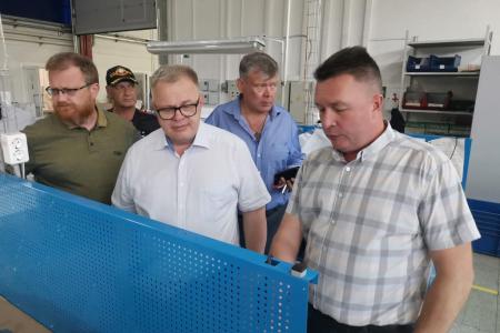 Заместитель Председателя Московской областной Думы Александр Наумов посетил предприятие «Турбокомплект» в городе Протвино