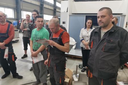 Кандидат на должность Губернатора Московской области от КПРФ Александр Наумов посетил предприятие «АНТЕС»