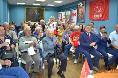 Д.Г. Новиков провёл встречу с партийным активом Нижегородского отделения КПРФ
