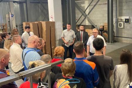 Кандидат в Губернаторы Московской области от КПРФ Александр Наумов посетил предприятие АО «Автохимпроект» в городе Химки