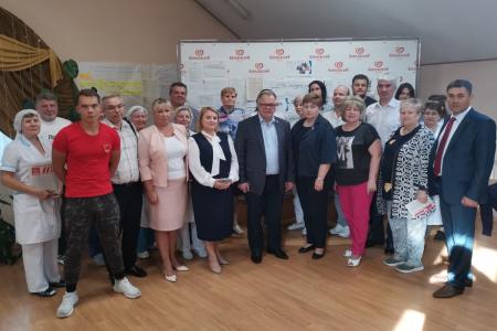Кандидат в Губернаторы Московской области от КПРФ Александр Наумов посетил предприятие «Калининградхлеб» в городе Королёв