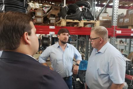 Московская область. Депутат-коммунист Александр Наумов посетил «Русскую кабельную компанию» в г.о. Подольск