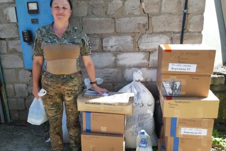 Новгородские коммунисты доставили очередной гуманитарный груз в Донецкую и Луганскую республики