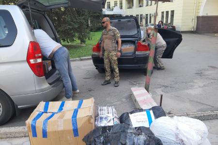 Новгородские коммунисты доставили очередной гуманитарный груз в Донецкую и Луганскую республики