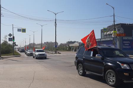 Республика Саха (Якутия). Автопробег в поддержку мобилизованных воинов