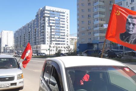 Республика Саха (Якутия). Автопробег в поддержку мобилизованных воинов