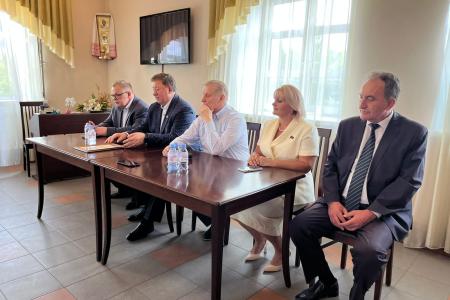 Заместитель Председателя ЦК КПРФ, Председатель Комитета Госдумы по аграрным вопросам В.И. Кашин посетил ЗАО «Щёлковохлеб»