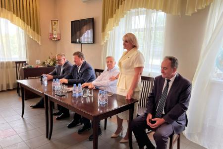 Заместитель Председателя ЦК КПРФ, Председатель Комитета Госдумы по аграрным вопросам В.И. Кашин посетил ЗАО «Щёлковохлеб»