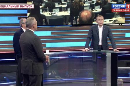 Юрий Афонин призвал зрителей «России-1» обратить внимание на выступление Геннадия Зюганова об истинных причинах ГКЧП и дефолта