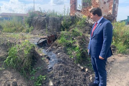 Рабочая поездка О.А. Лебедева в Пестовский район Новгородской области