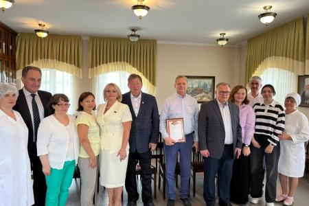 Заместитель Председателя ЦК КПРФ, Председатель Комитета Госдумы по аграрным вопросам В.И. Кашин посетил ЗАО «Щёлковохлеб»