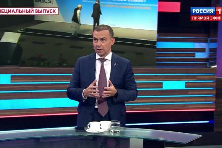 Юрий Афонин в эфире «России-1»: СВО запустила глобальные процессы, которые приведут к построению справедливого мира – без голода, эксплуатации и агрессии