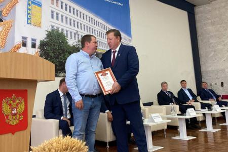 В.И. Кашин выступил на встрече с сельхозпроизводителями в ФГБУ «Ульяновский научно-исследовательский институт сельского хозяйства – филиал СамНЦ РАН»