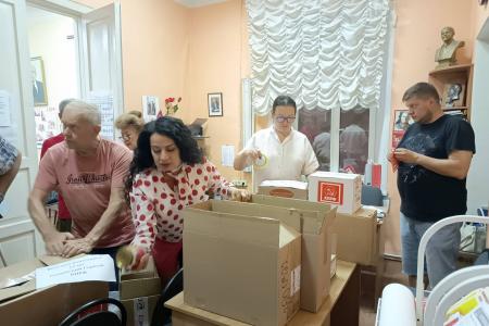 Калуга. Депутат-коммунист Марина Костина: Сплотимся для защиты нашей Родины!