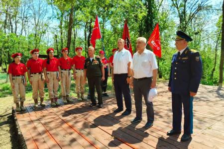 Краснодарский край. Коммунисты Кубани и Дона отметили 81-ю годовщину легендарной Кущевской атаки красных казаков