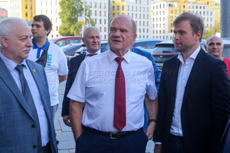 В Москве состоялась презентация программы кандидата на должность мэра Москвы Л.А. Зюганова