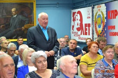 Д.Г. Новиков провёл встречу с партийным активом Нижегородского отделения КПРФ