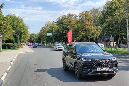 9 августа в Рязани состоялся автопробег