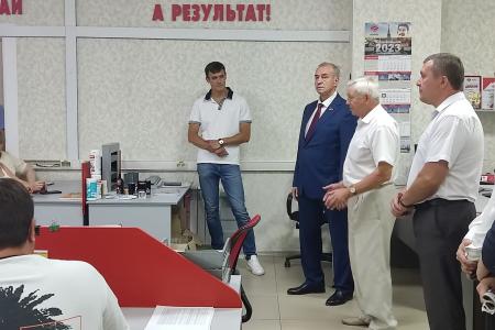 С.Г. Левченко с рабочим визитом посетил Липецкую область