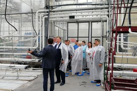 В.И. Кашин посетил сельхозпредприятия Хакасии
