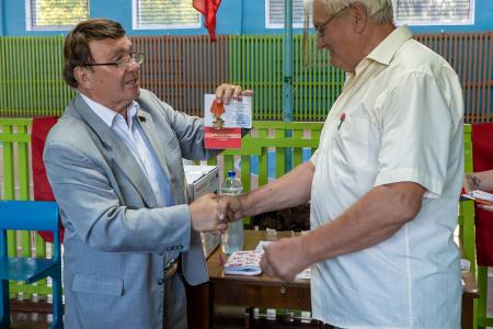 Курская область. Н.Н. Иванов провел встречу с партактивом Пристенского района