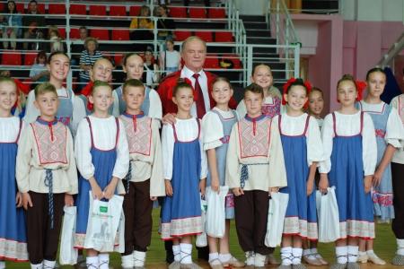 Г.А. Зюганов принял участие в праздновании Медового Спаса в г.Конаково Тверской области