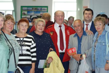 Г.А. Зюганов принял участие в праздновании Медового Спаса в г.Конаково Тверской области