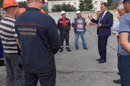 Репортаж о рабочем визите Н.В. Арефьева в Хакасию