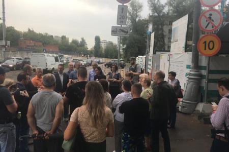 Анастасия Удальцова провела общественную инспекцию на Варшавском шоссе