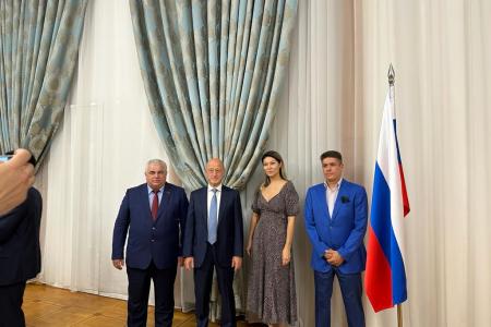 Казбек Тайсаев принял участие в мероприятии посольства КНДР, посвященном годовщине освобождения Кореи