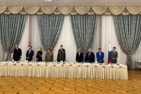 Казбек Тайсаев принял участие в мероприятии посольства КНДР, посвященном годовщине освобождения Кореи