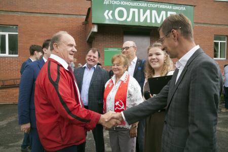 Г.А. Зюганов принял участие в праздновании Медового Спаса в г.Конаково Тверской области