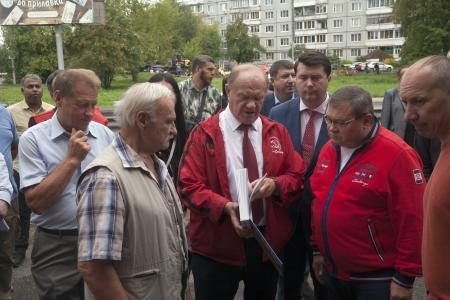 Г.А. Зюганов принял участие в праздновании Медового Спаса в г.Конаково Тверской области