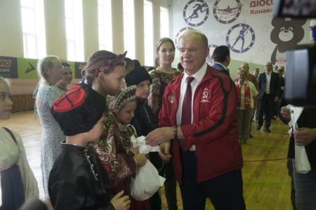 Г.А. Зюганов принял участие в праздновании Медового Спаса в г.Конаково Тверской области
