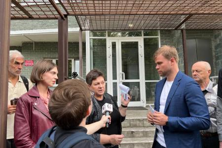 Москва. «Красная инспекция» в районе Измайлово