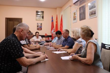 В Сталинградском обкоме КПРФ прошел предвыборный Штаб с участием первых секретарей всех райкомов города