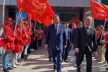 Репортаж о встрече В.И. Кашина в Ульяновской области