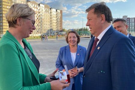 Репортаж о рабочем визите В.И. Кашина в Ульяновскую область. Первый день
