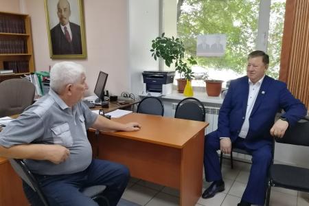 В Хакасии работает заместитель Председателя ЦК КПРФ, Председатель Комитета Госдумы по аграрным вопросам Владимир Кашин