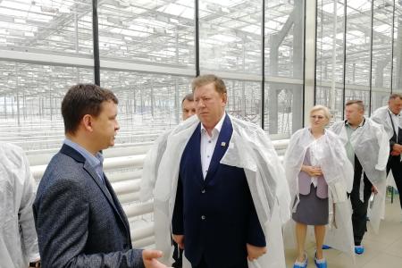 В.И. Кашин посетил сельхозпредприятия Хакасии
